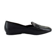 Black Multi Leather Fabric
