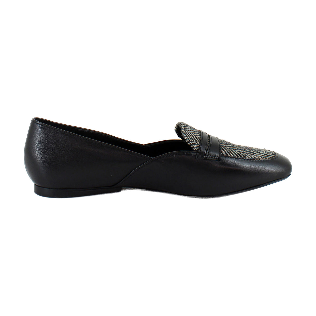 Black Multi Leather Fabric