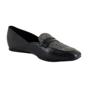 Black Multi Leather Fabric