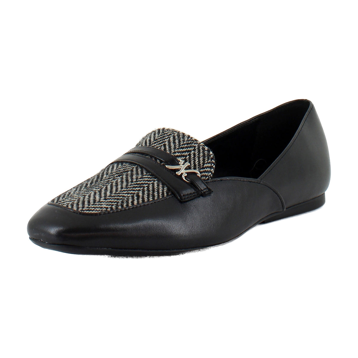 Black Multi Leather Fabric