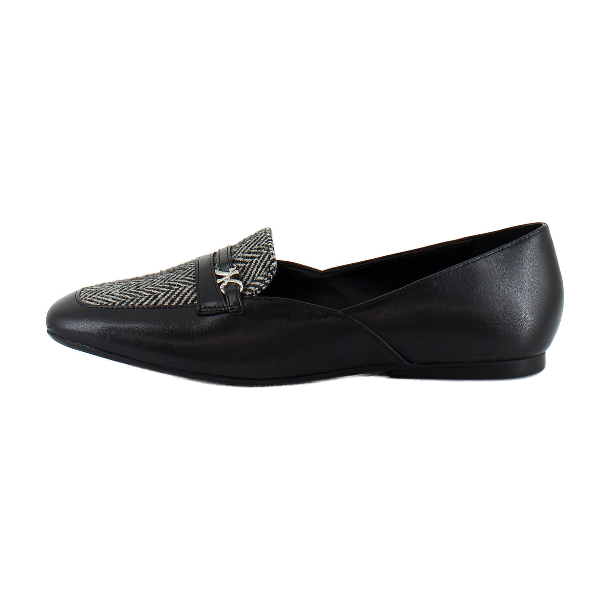 Black Multi Leather Fabric