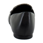 Black Multi Leather Fabric