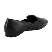 Black Multi Leather Fabric