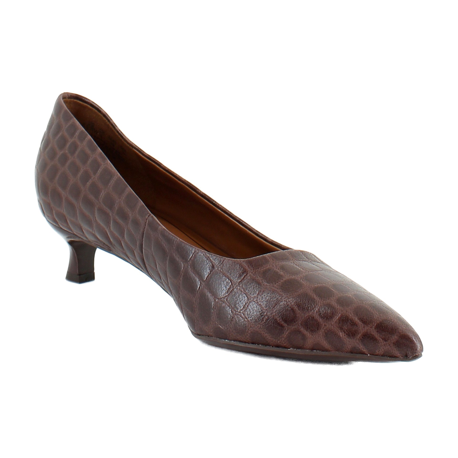 Cappuccino Croco Leather