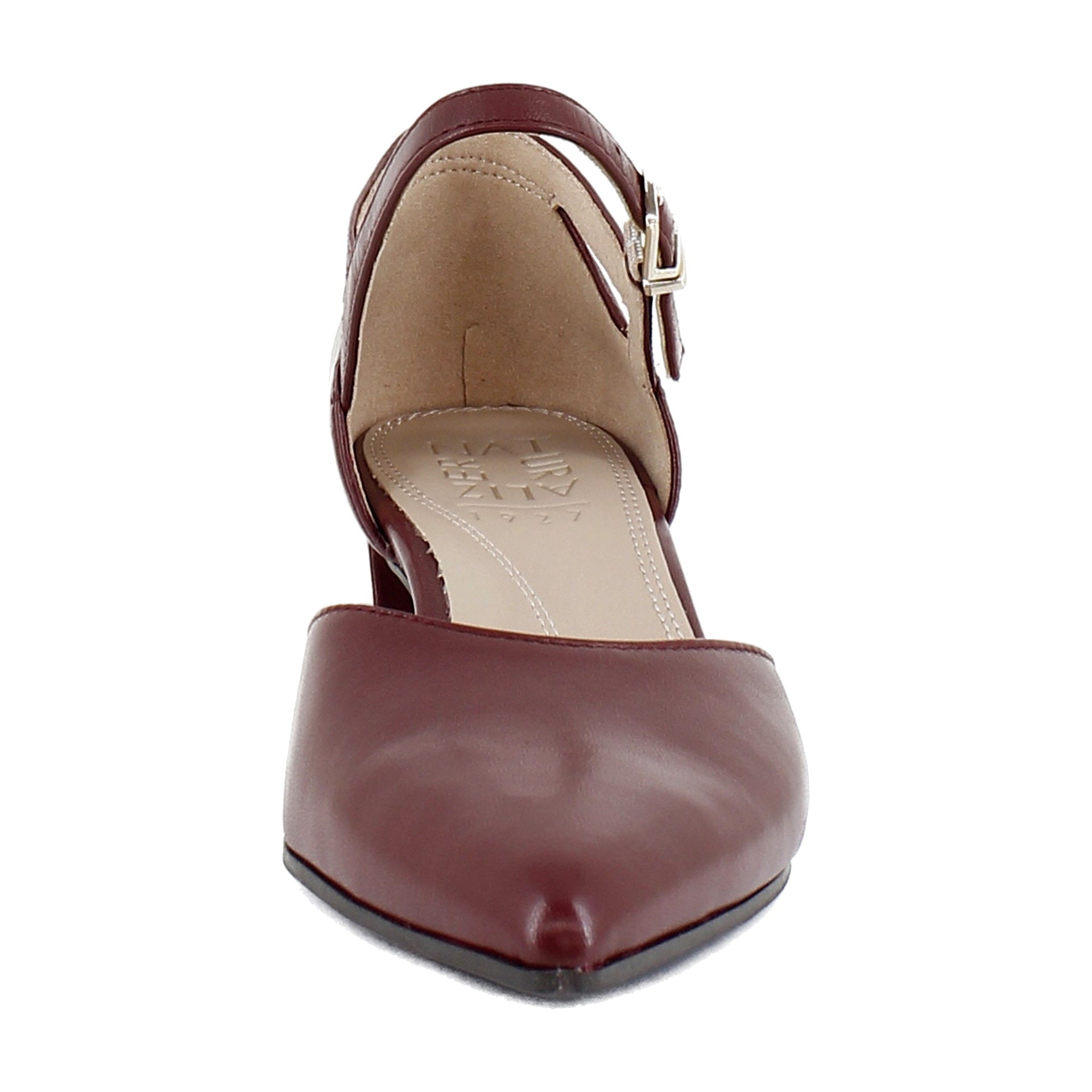 Cranberry Red Leather