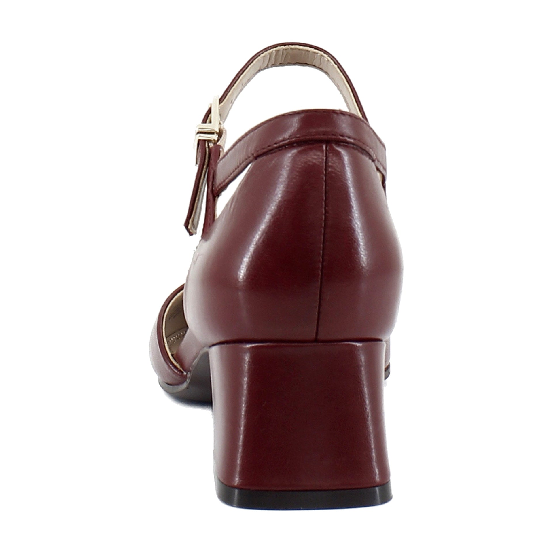 Cranberry Red Leather