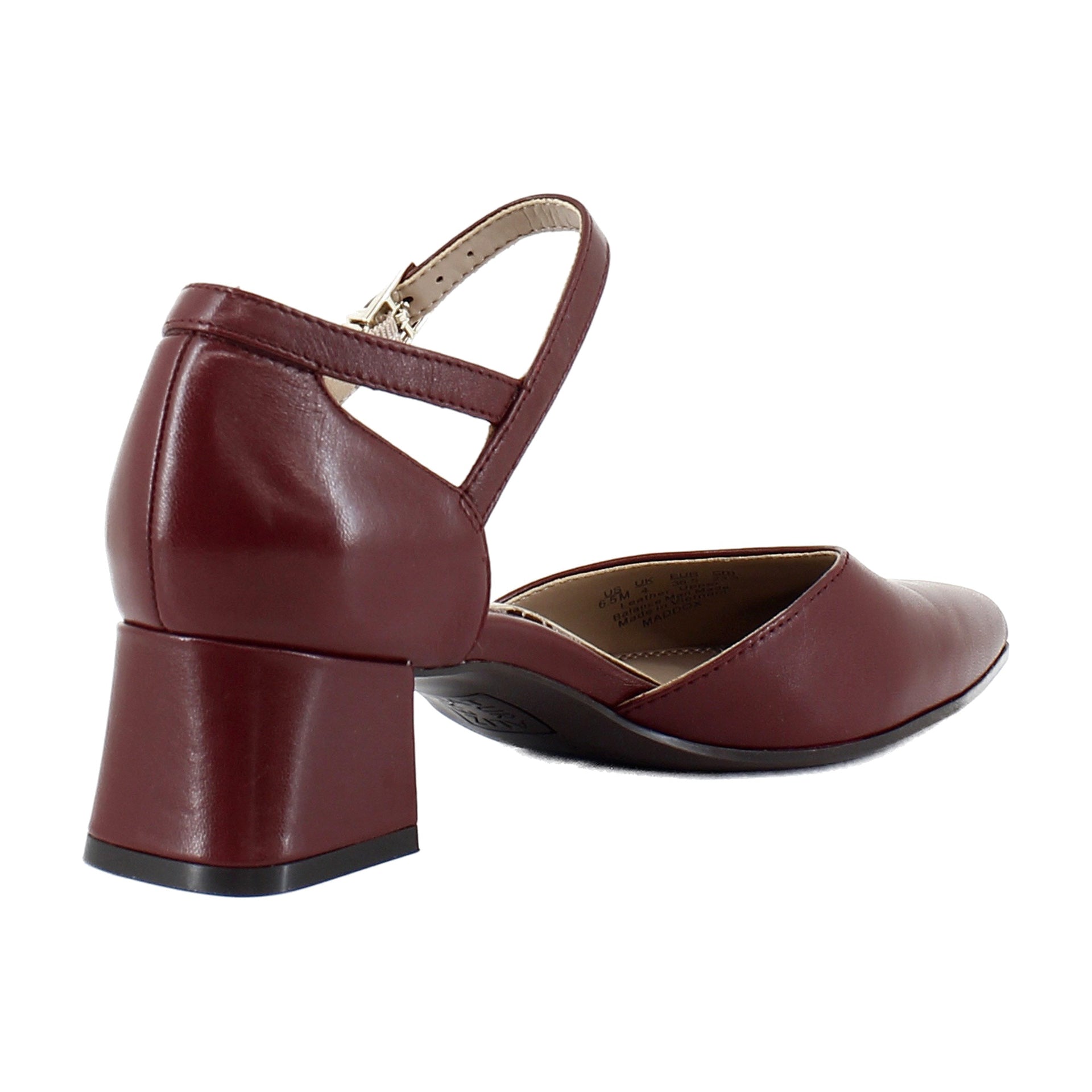 Cranberry Red Leather