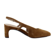 Dark Chestnut Brown Suede