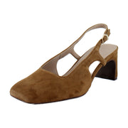 Dark Chestnut Brown Suede