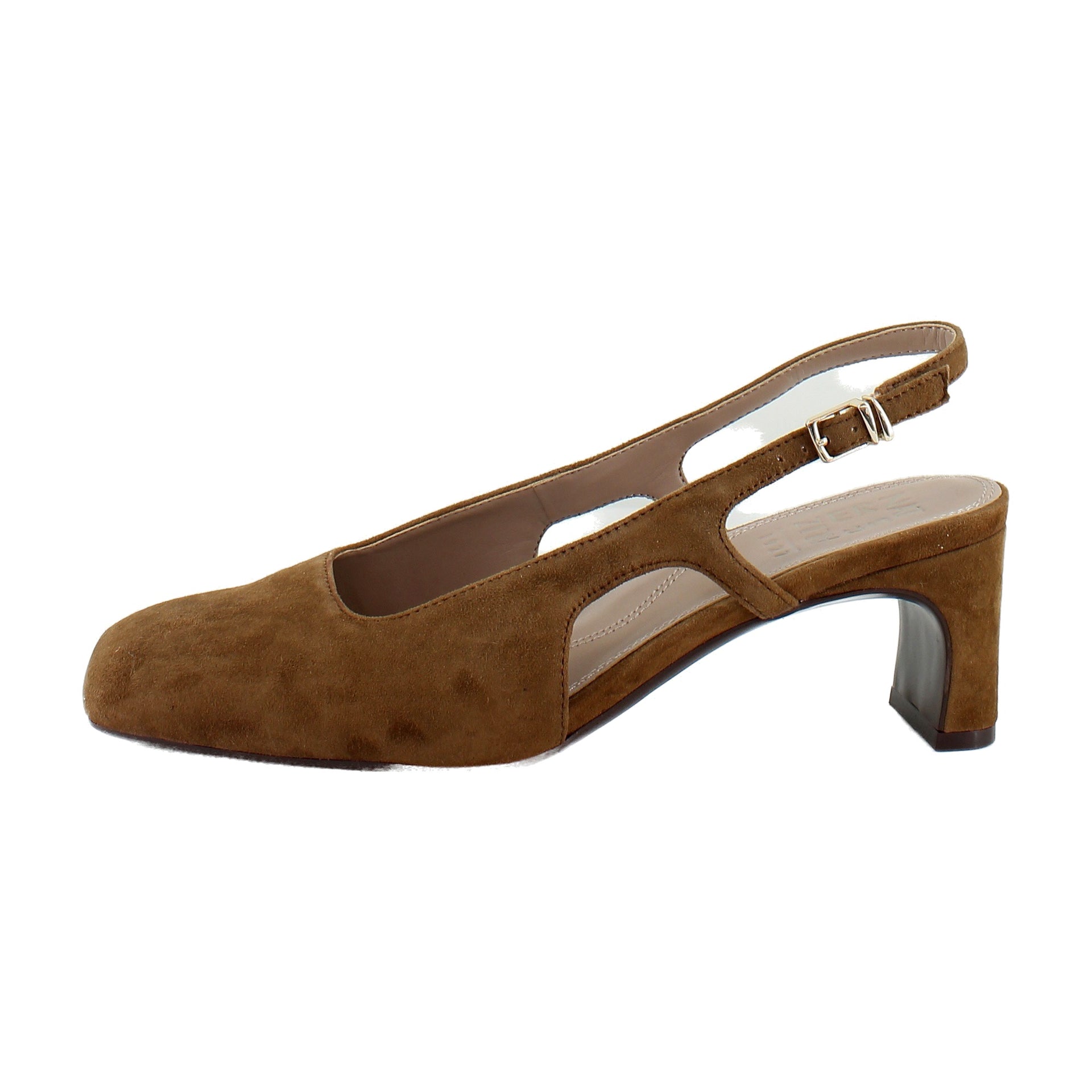 Dark Chestnut Brown Suede