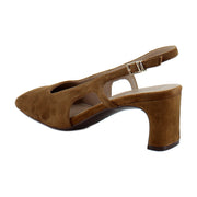 Dark Chestnut Brown Suede