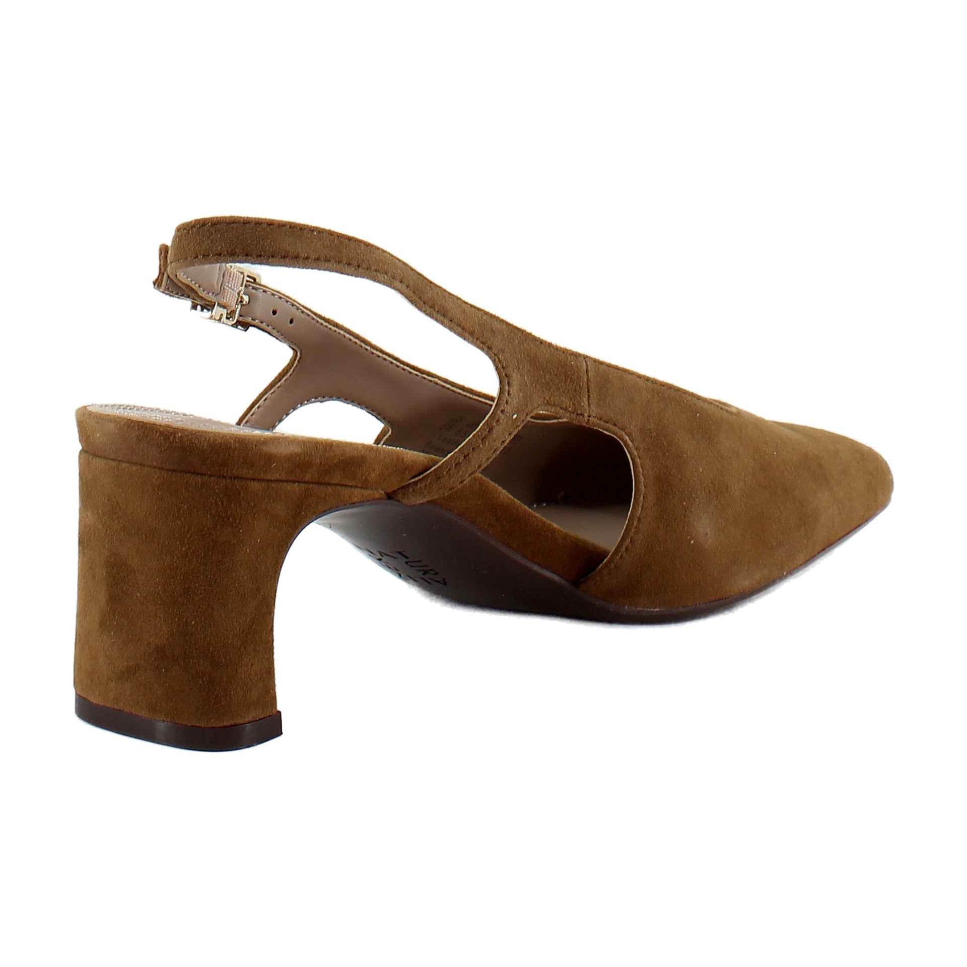 Dark Chestnut Brown Suede
