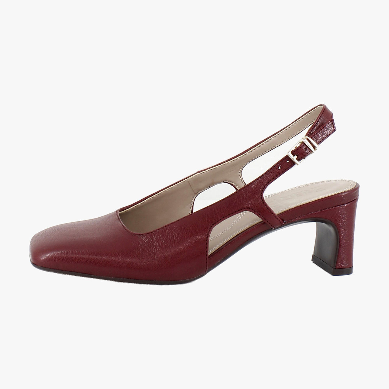 Cranberry Red Leather