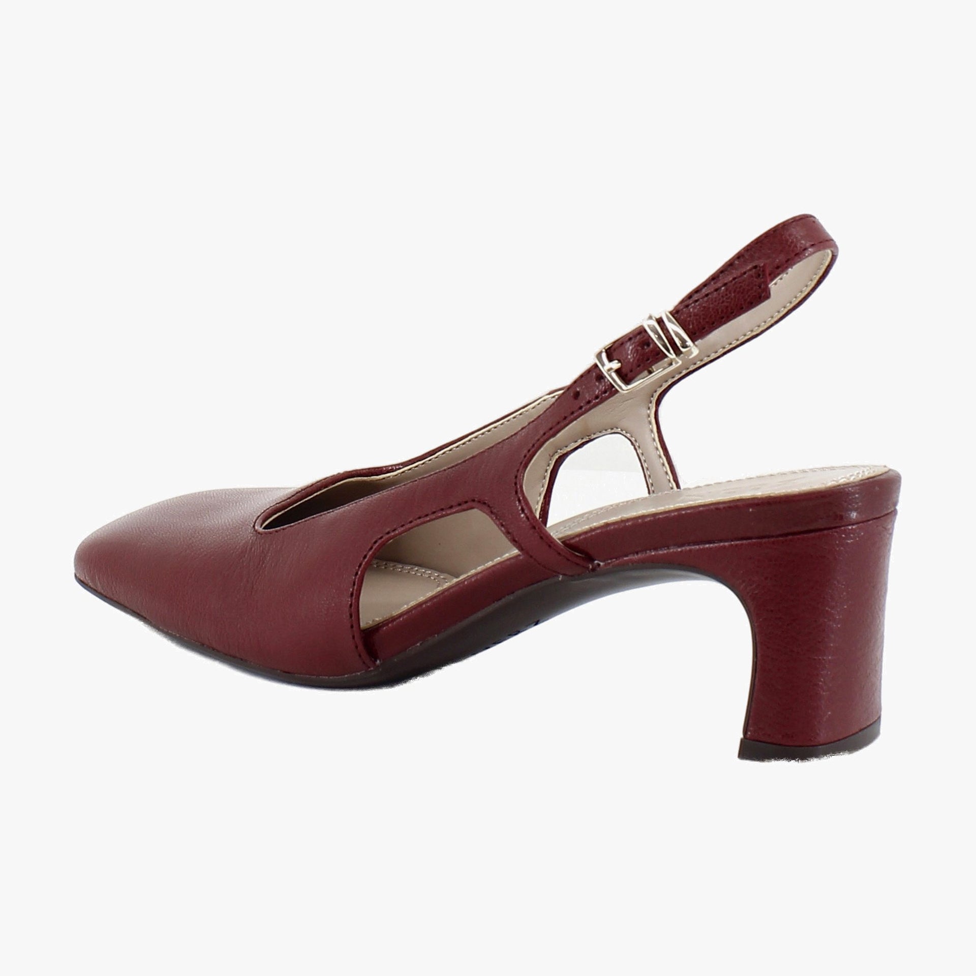 Cranberry Red Leather