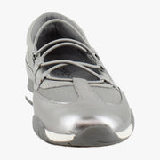 Pewter Leather/Mesh