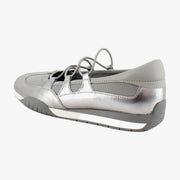 Pewter Leather/Mesh