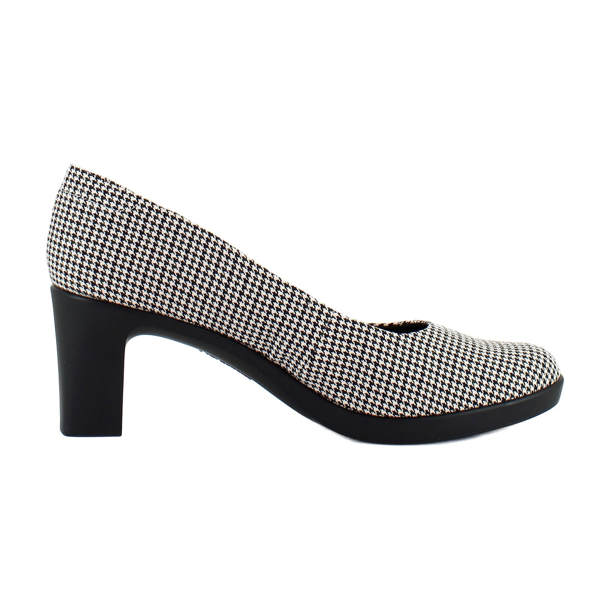 Black/Bone Houndstooth