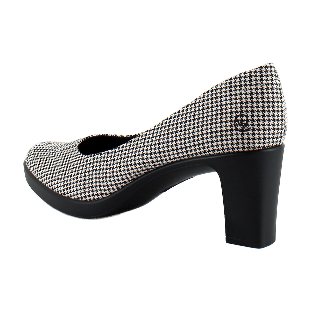 Black/Bone Houndstooth