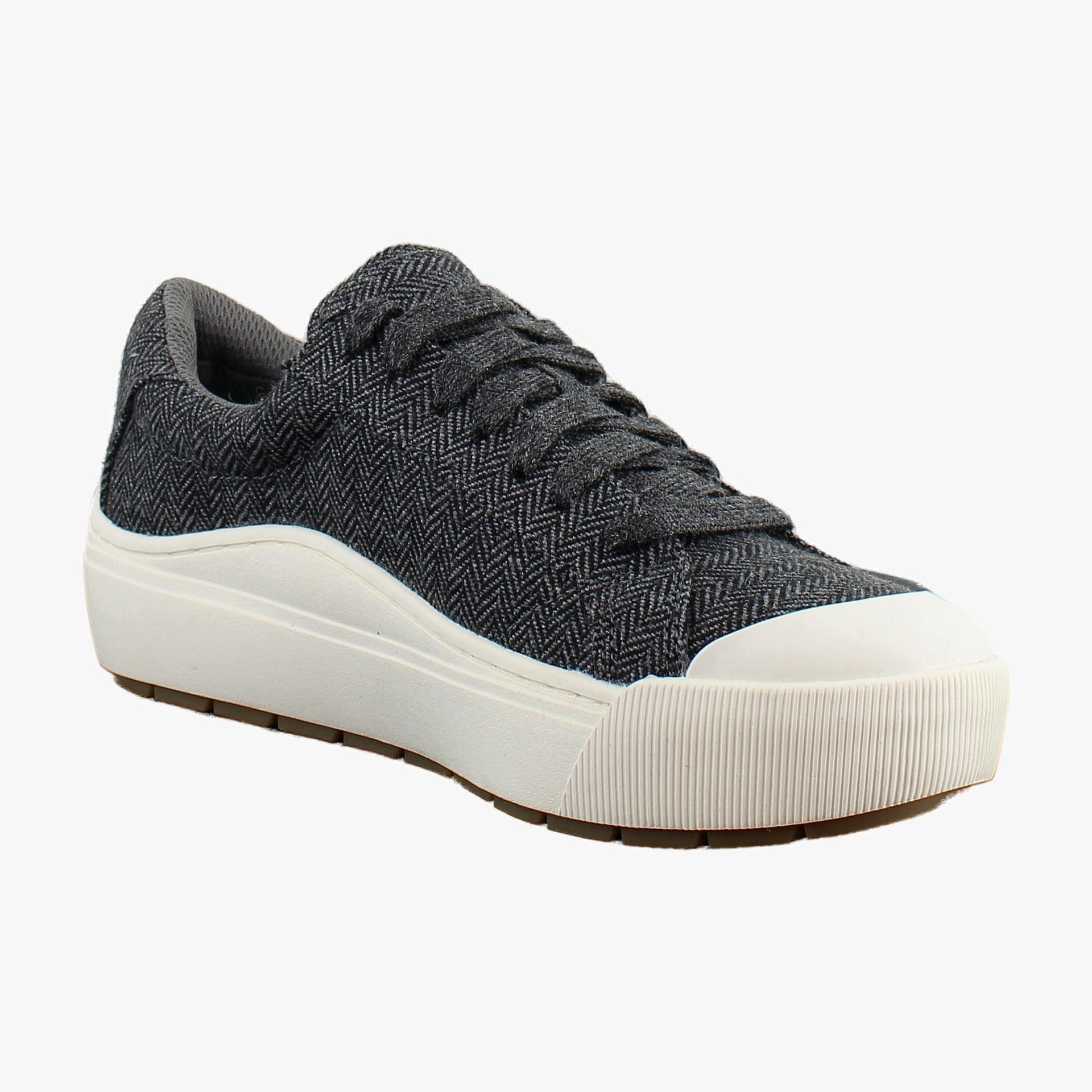 Charcoal Grey Herringbone