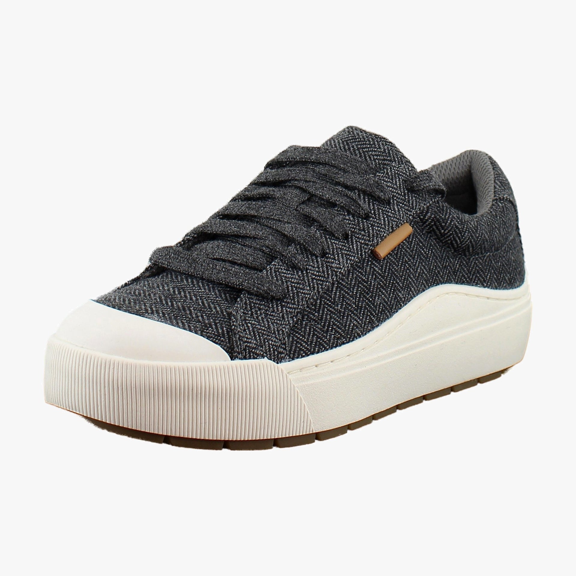 Charcoal Grey Herringbone