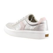 Silver/Pink Metallic Sparkle