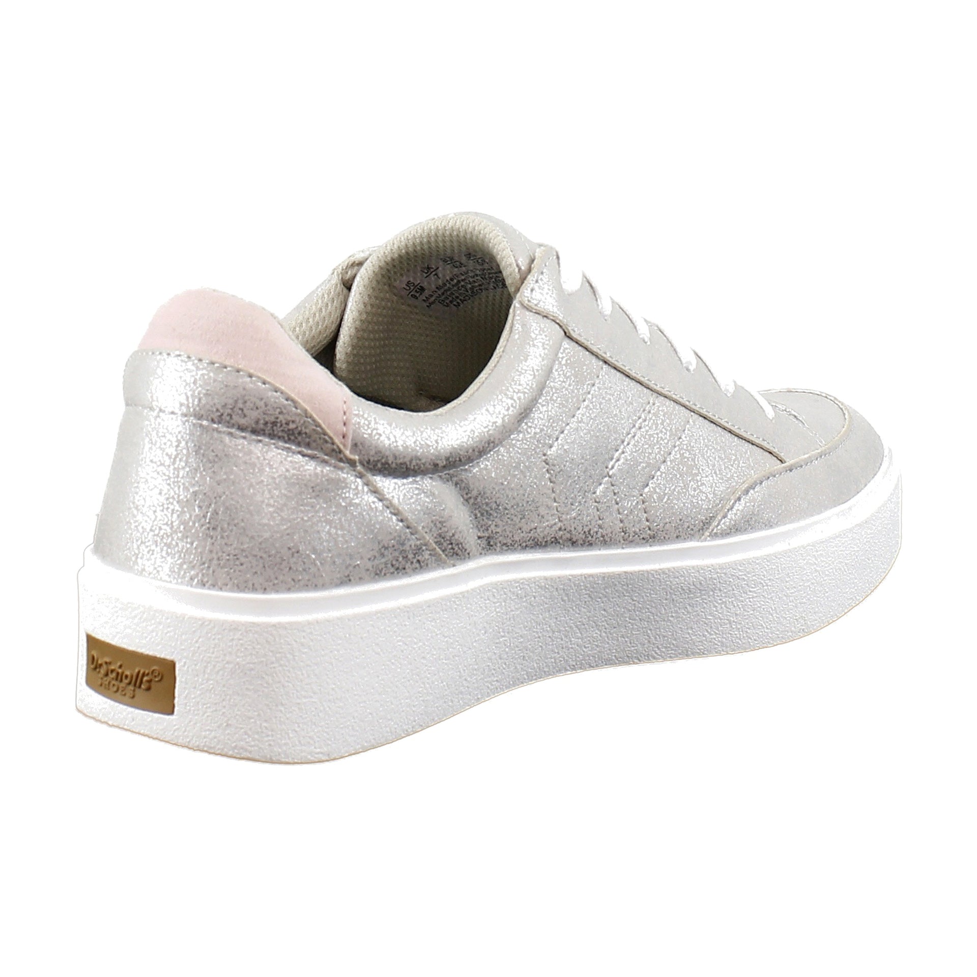 Silver/Pink Metallic Sparkle