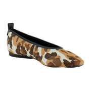Brown Cow Print Calf Hair