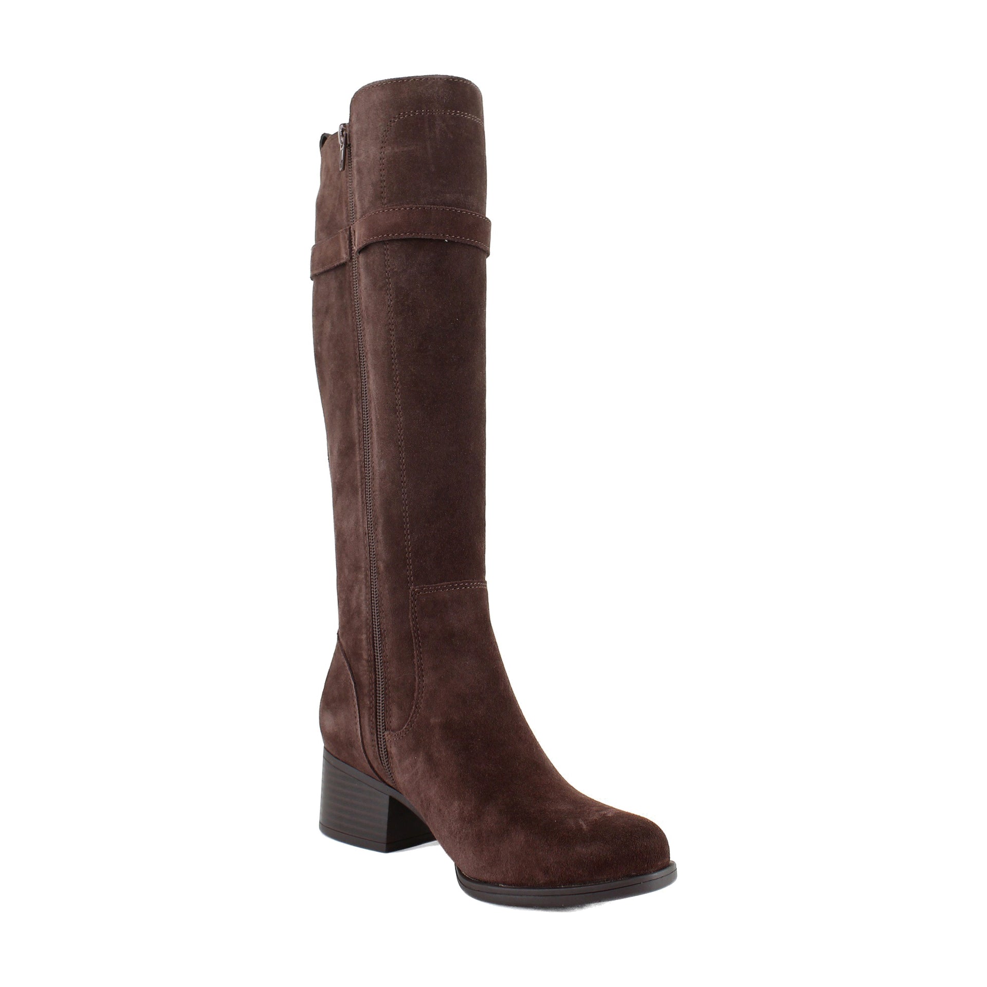 Chocolate Bar Brown Suede