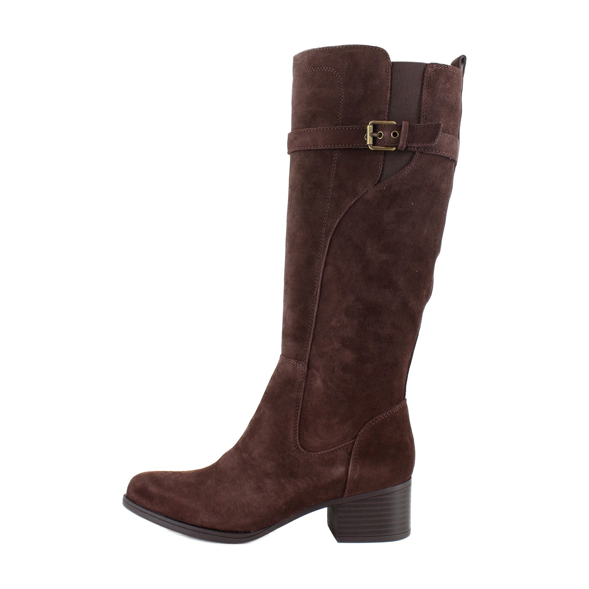 Chocolate Bar Brown Suede