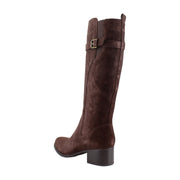 Chocolate Bar Brown Suede