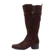 Chocolate Bar Brown Suede