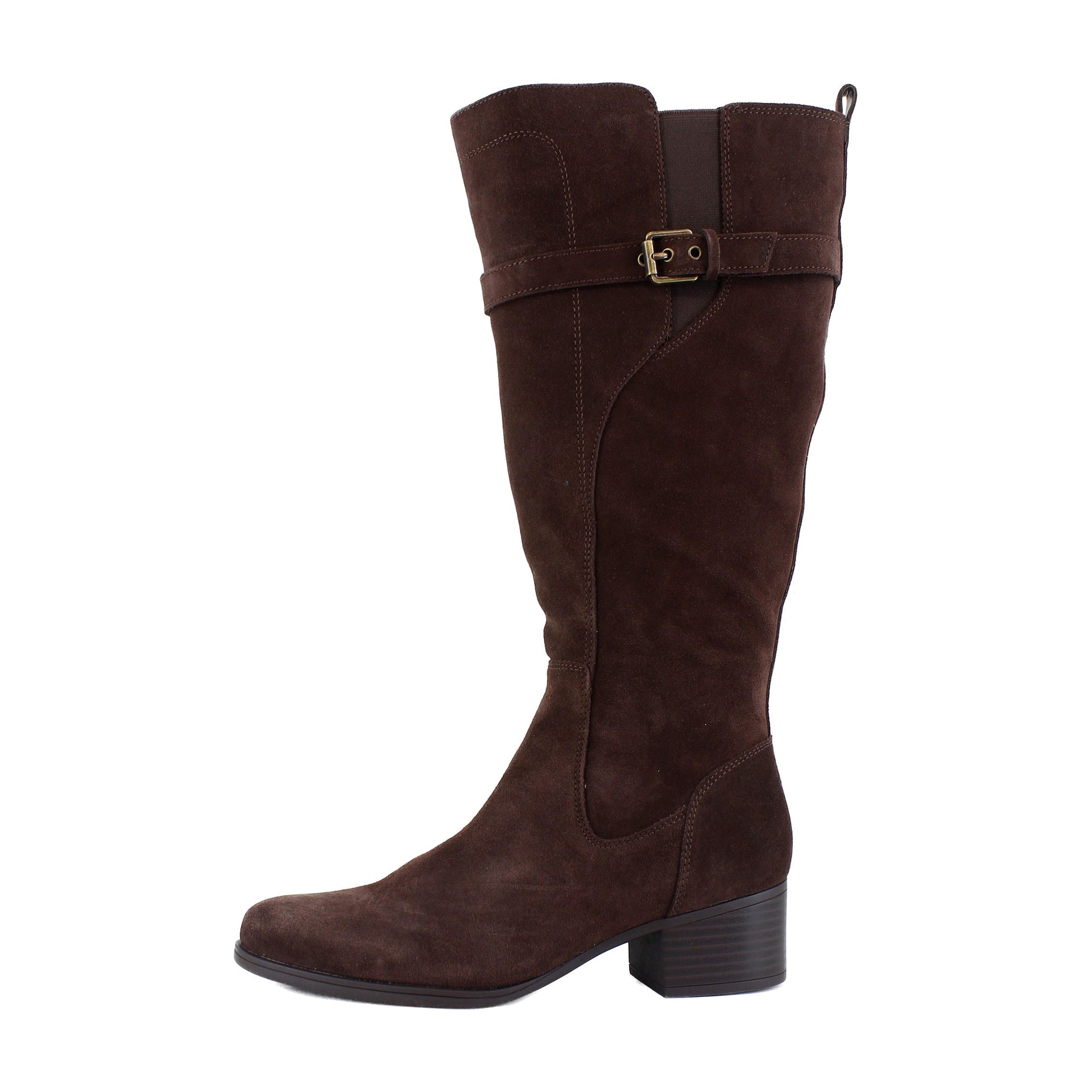 Chocolate Bar Brown Suede