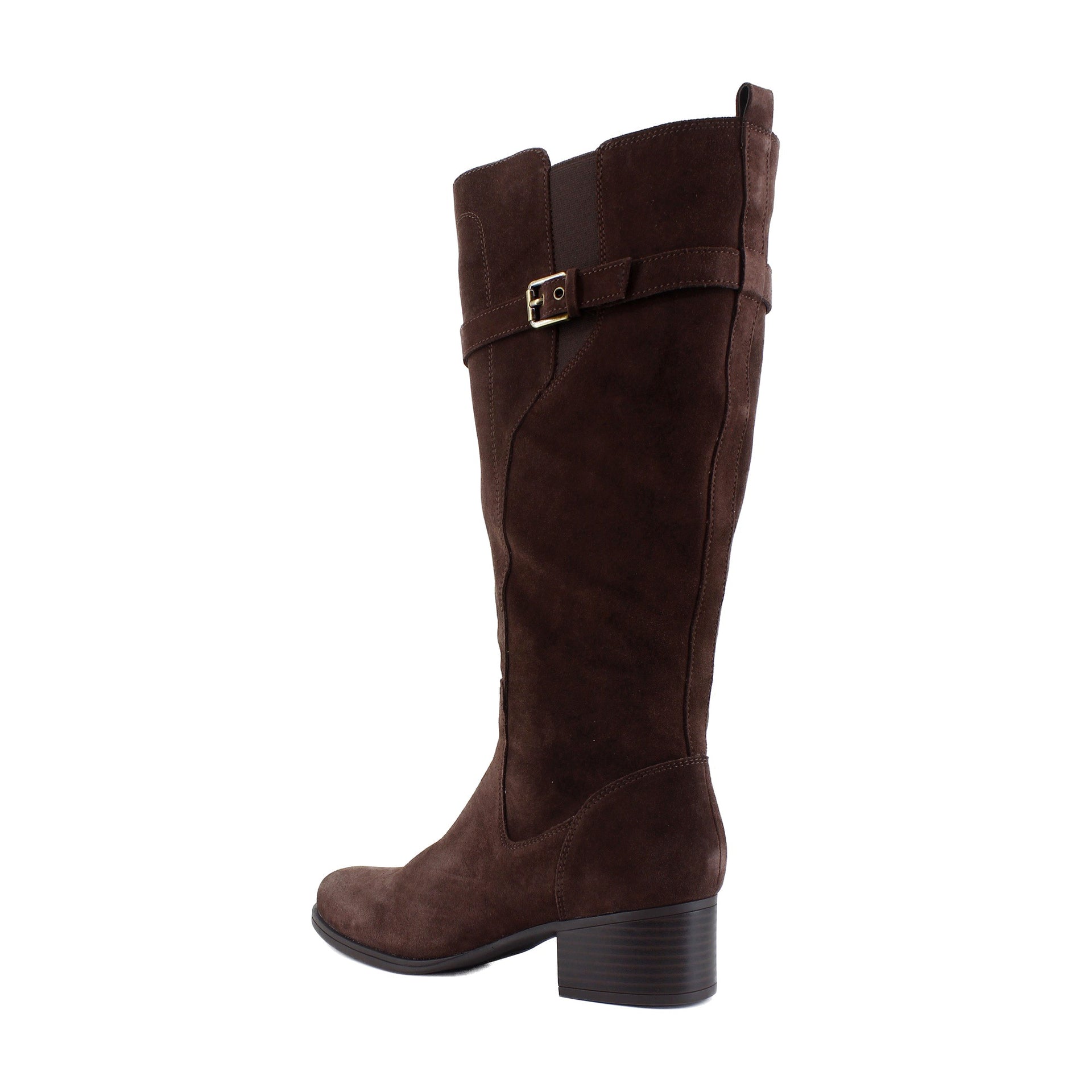 Chocolate Bar Brown Suede