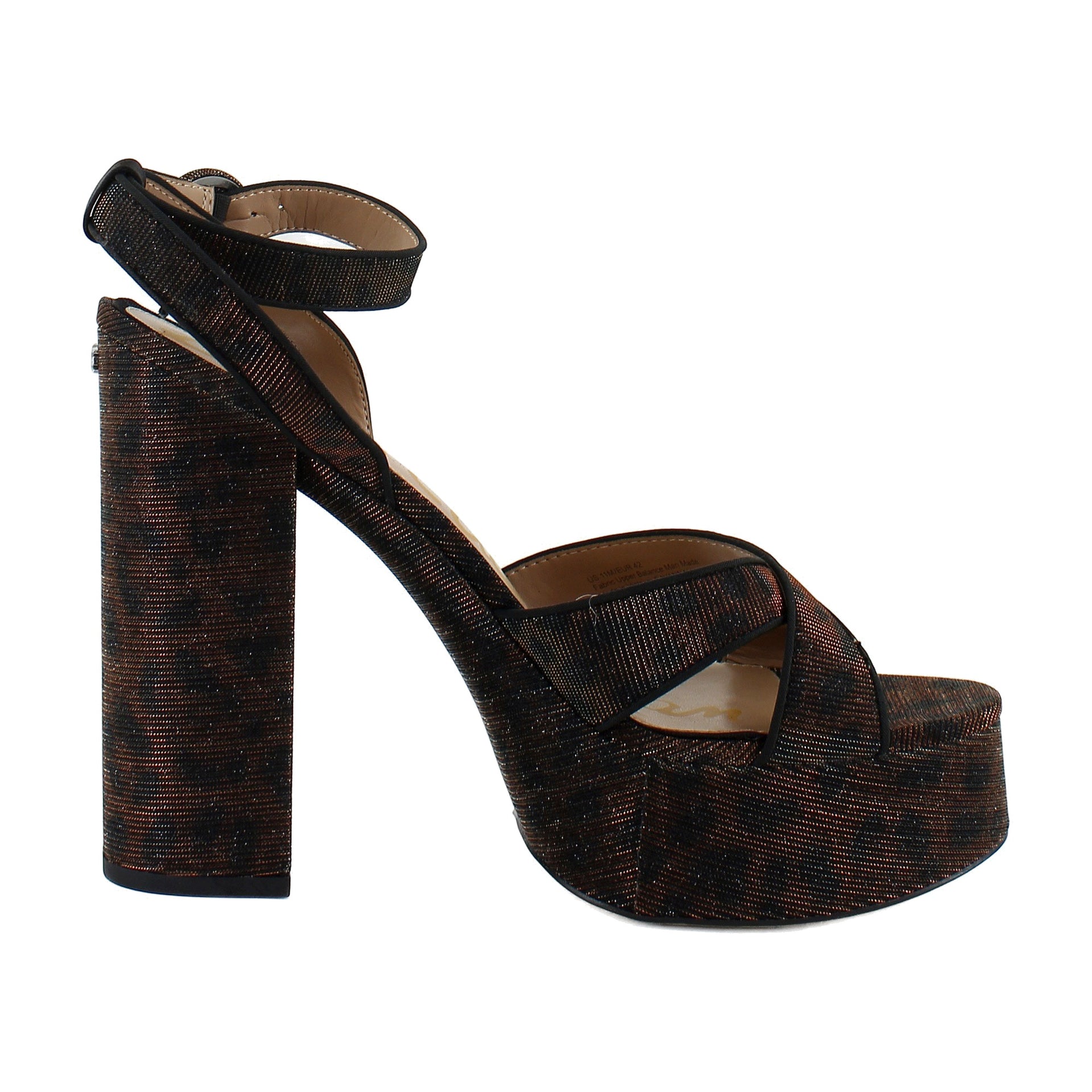 Brown Leopard Glitz Multi