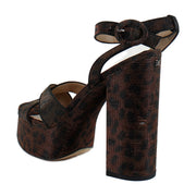 Brown Leopard Glitz Multi