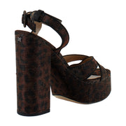 Brown Leopard Glitz Multi