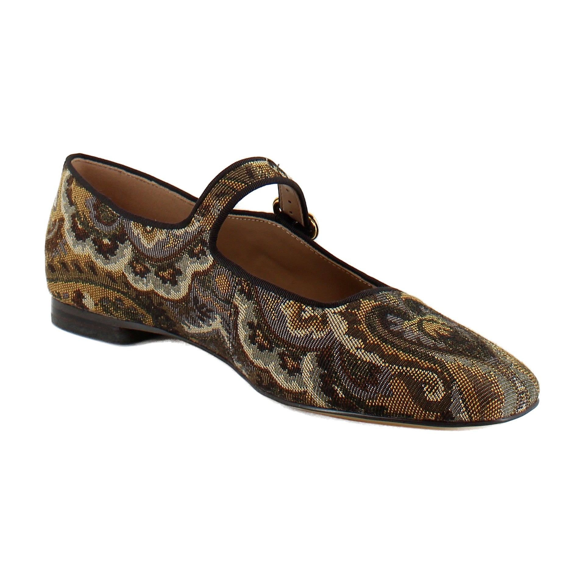 Olive Paisley Multi