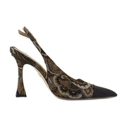 Olive/Cocoa Paisley