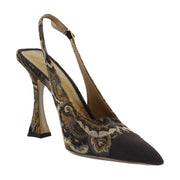 Olive/Cocoa Paisley