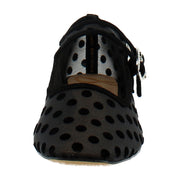 Black Polka Dot Mesh