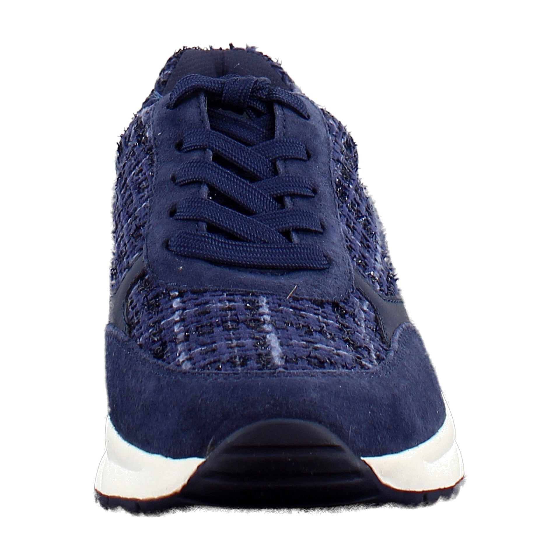 Midnight Blue Tweed/Leather
