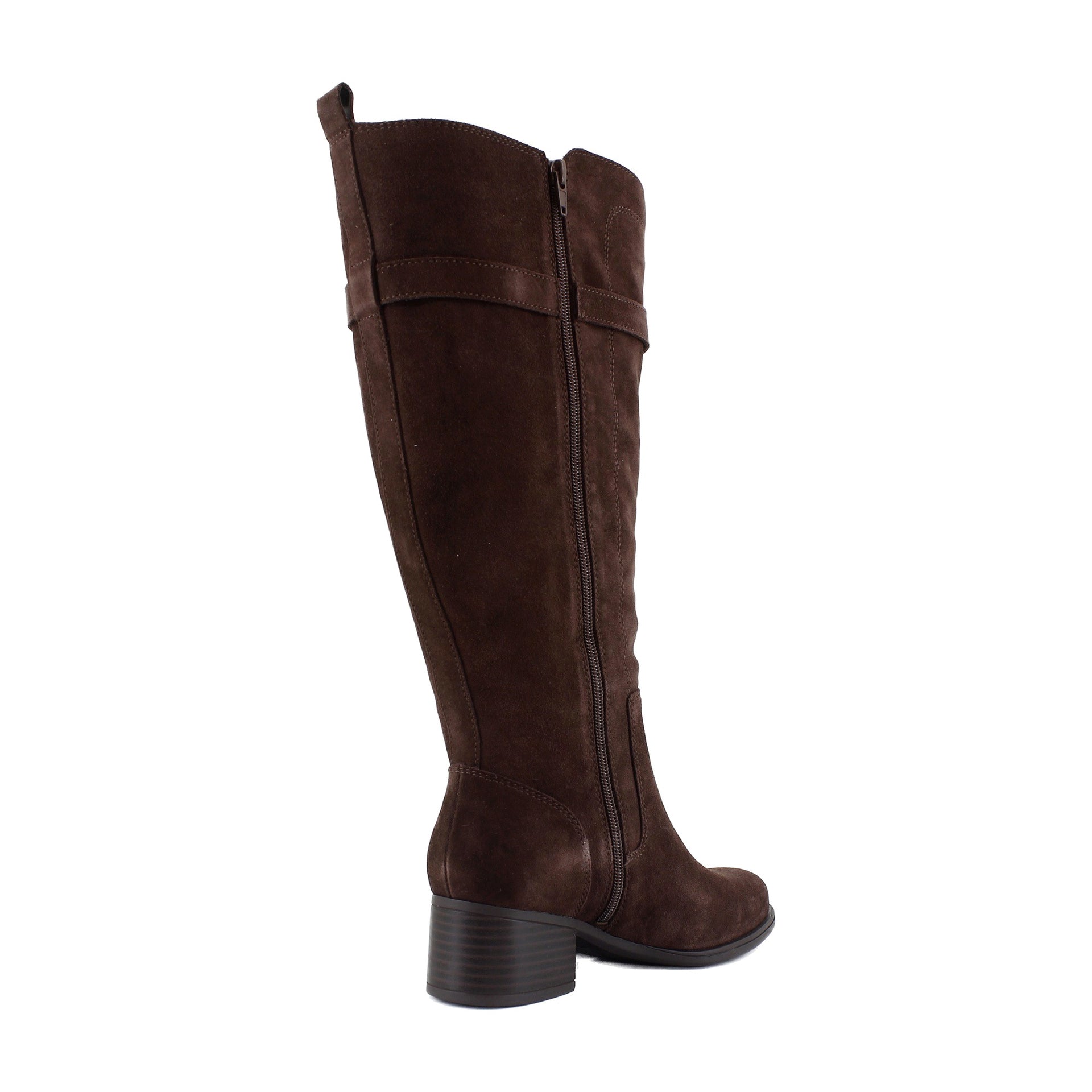 Chocolate Bar Brown Suede