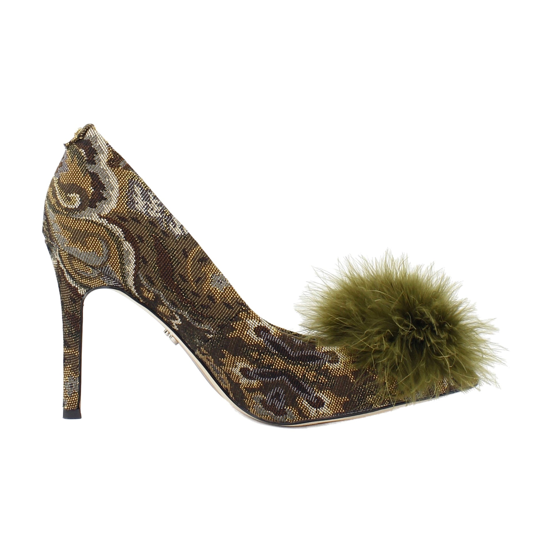 Olive Paisley Multi