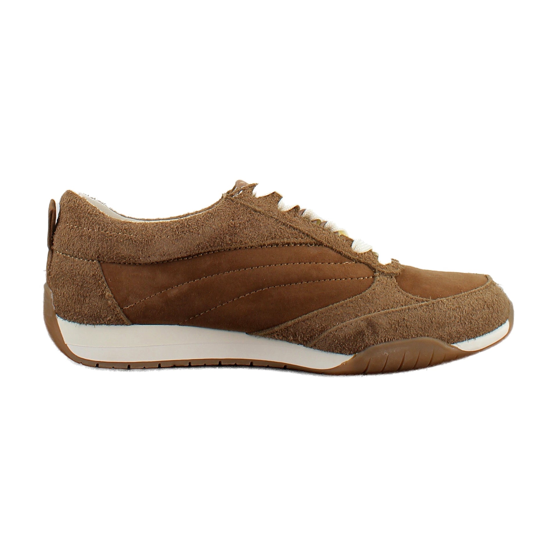 Warm Oat Brown Suede