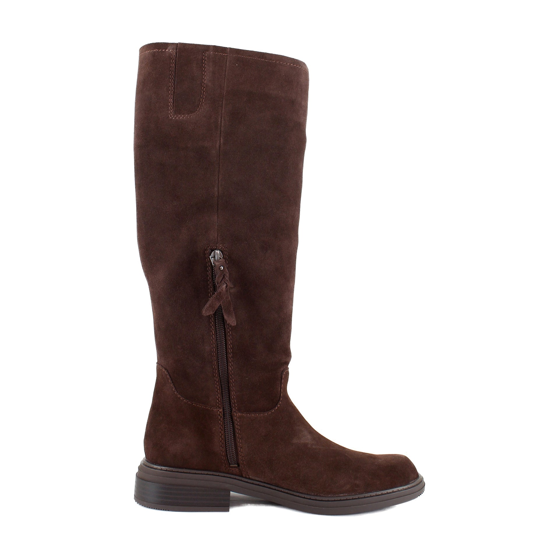 Chocolate Brown Suede