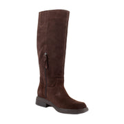 Chocolate Brown Suede