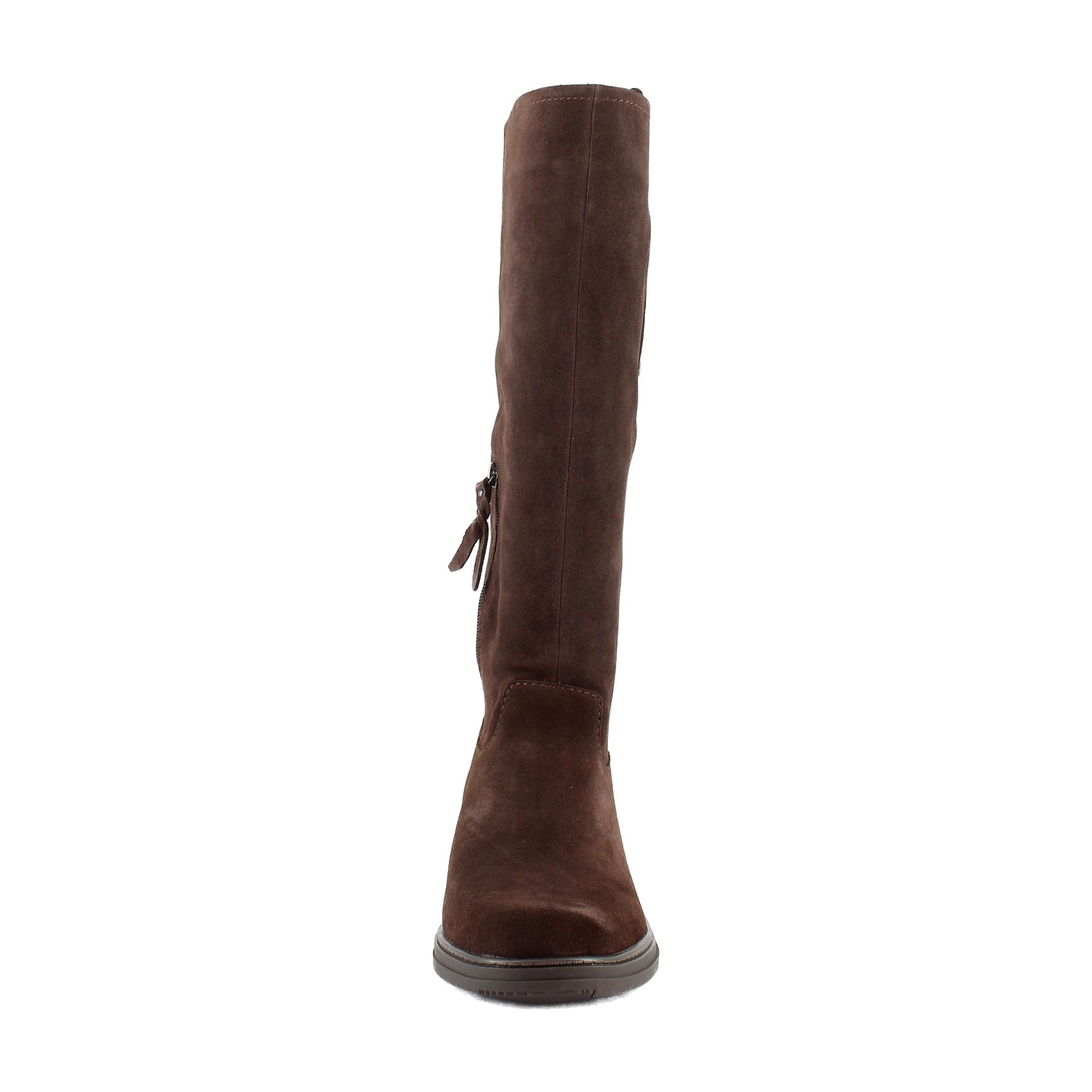 Chocolate Brown Suede