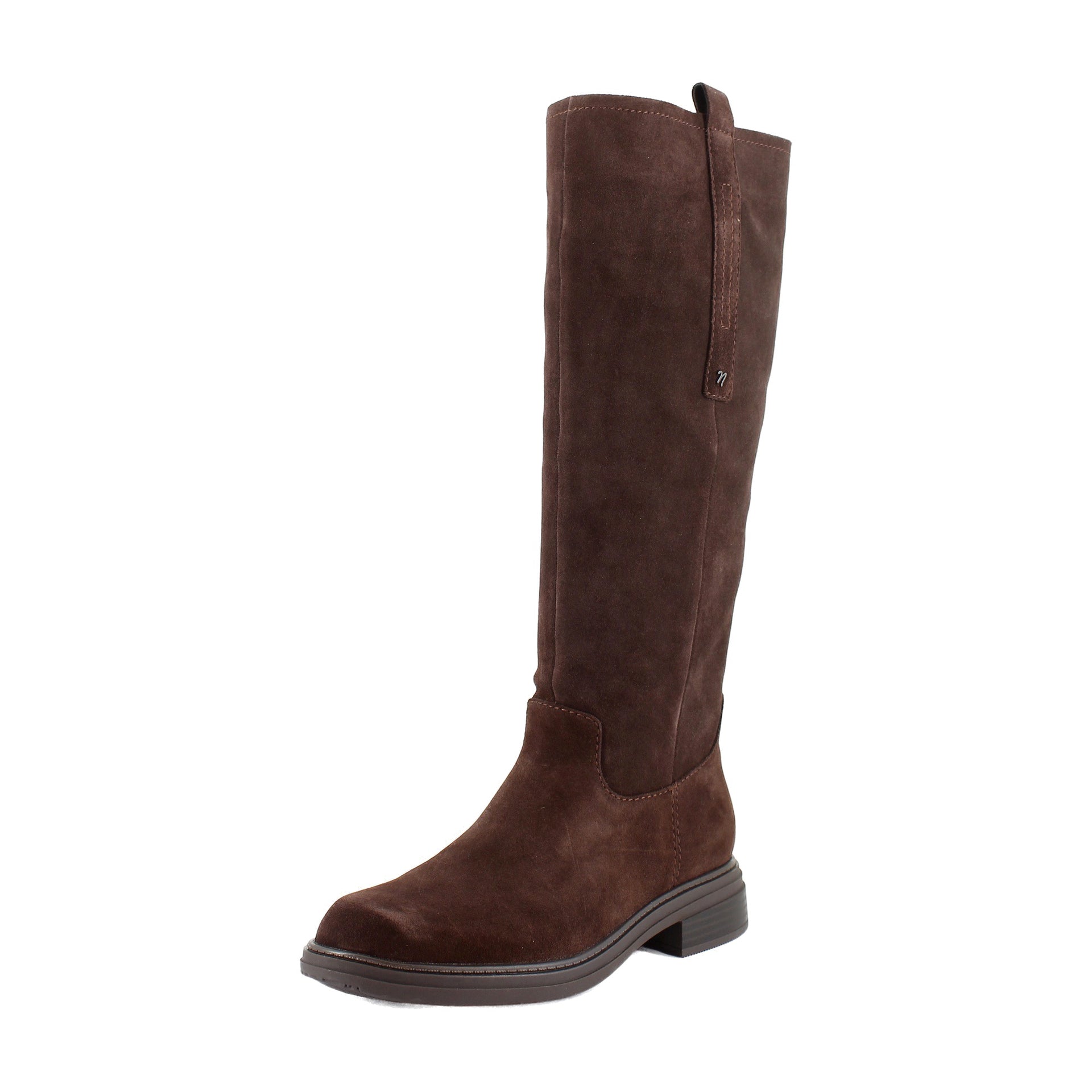 Chocolate Brown Suede