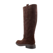 Chocolate Brown Suede