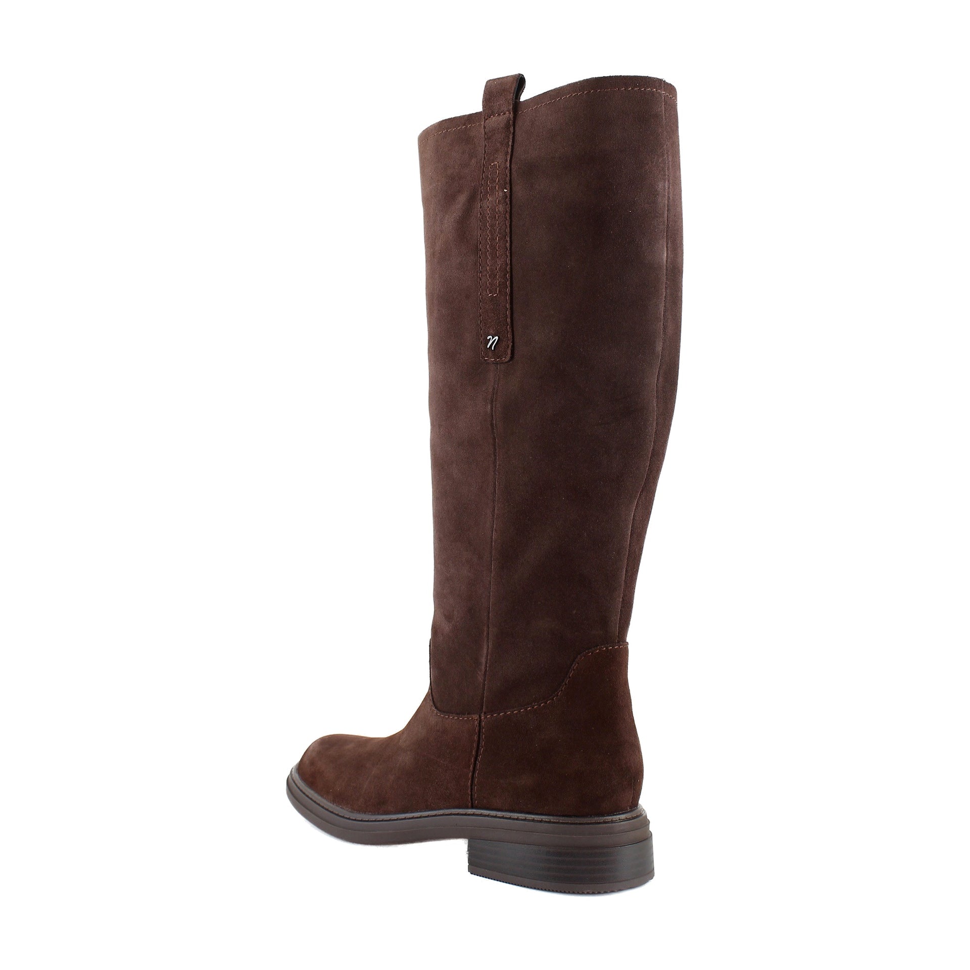 Chocolate Brown Suede
